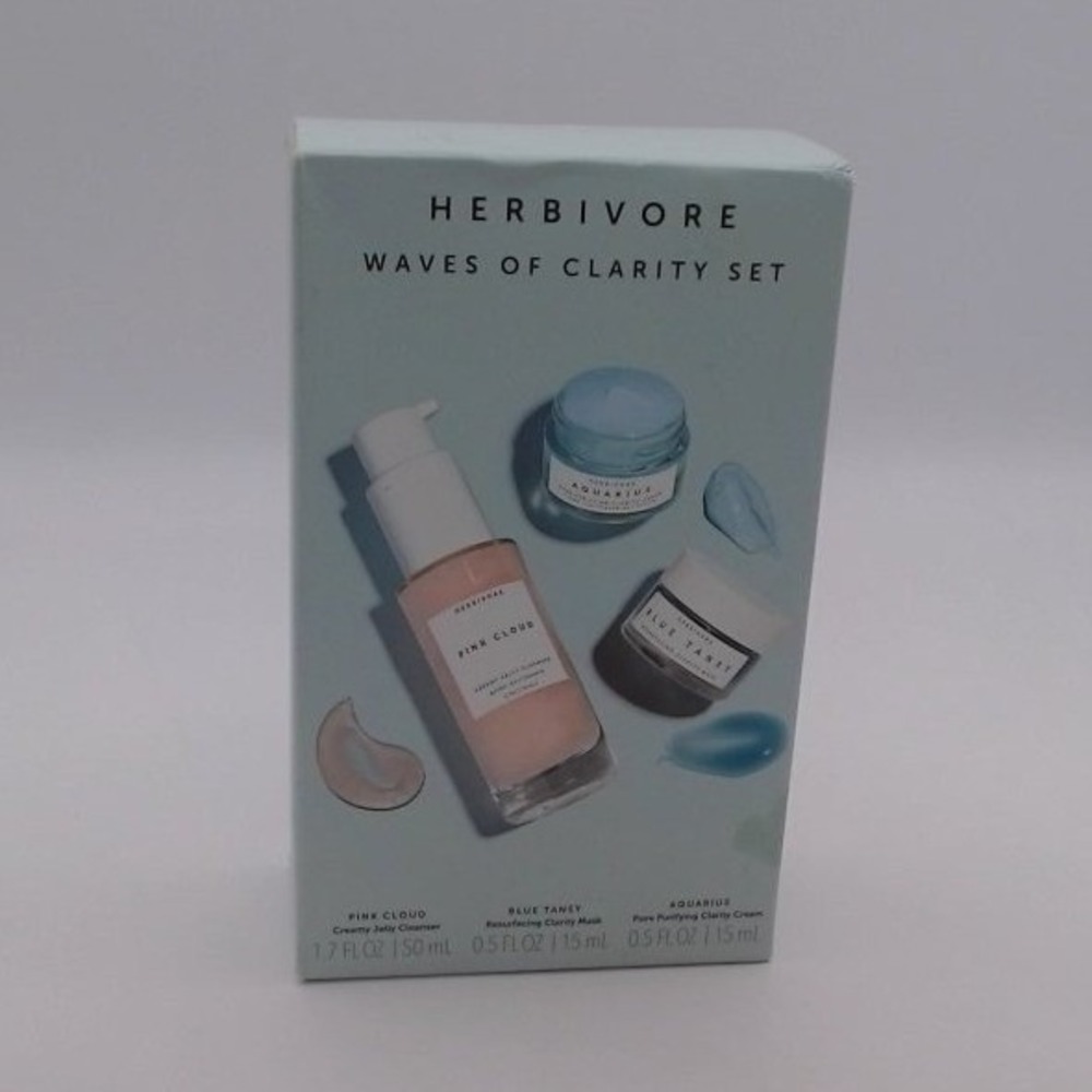 Herbivore Botanicals Waves‎ of Clarity Skincare Set, None, BRAND NEW IN BOX